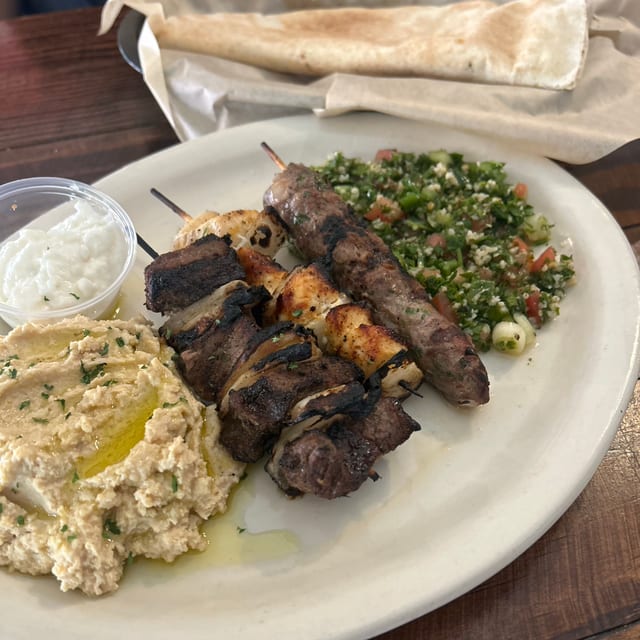 Mixed Grill Plate.
