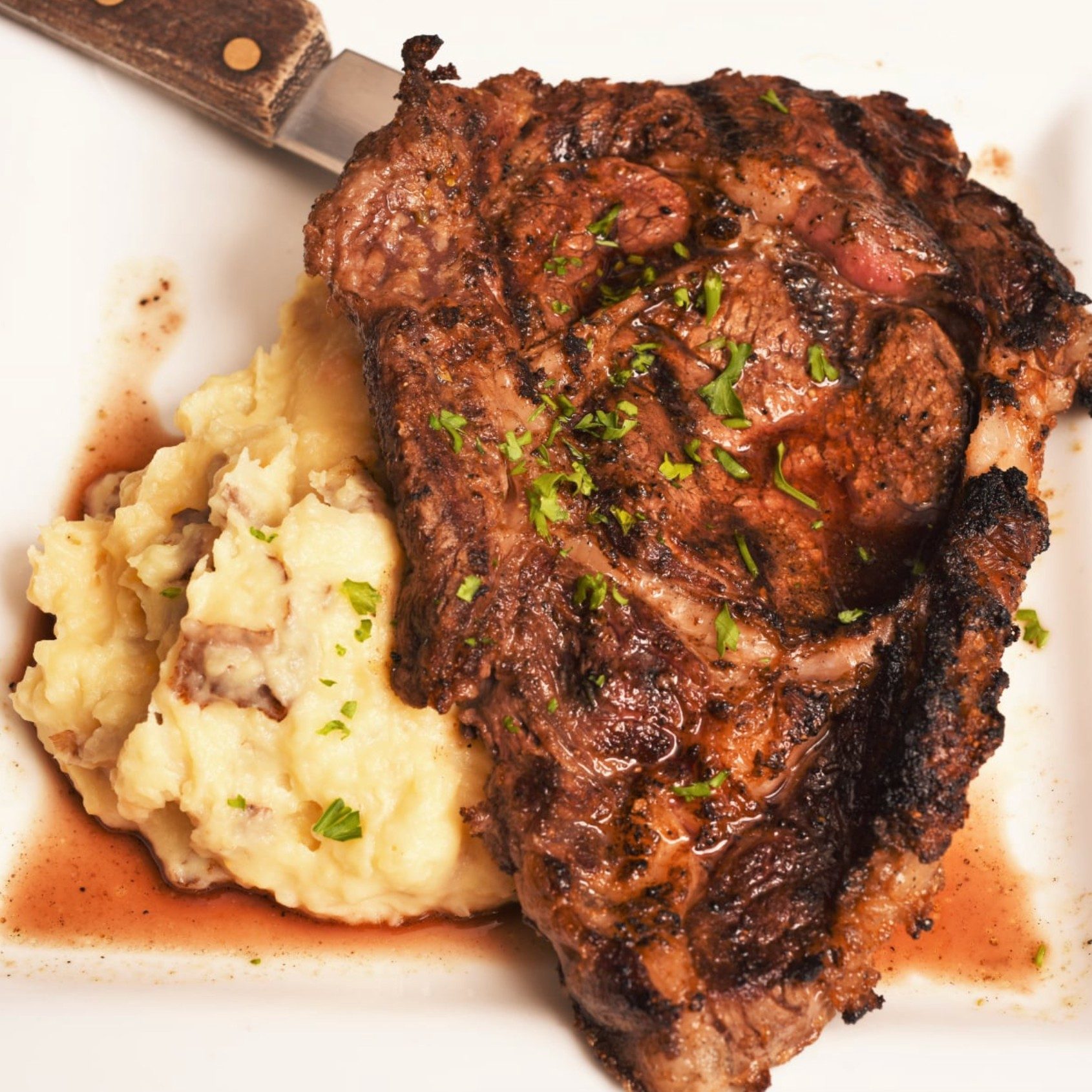 Ribeye Steak.