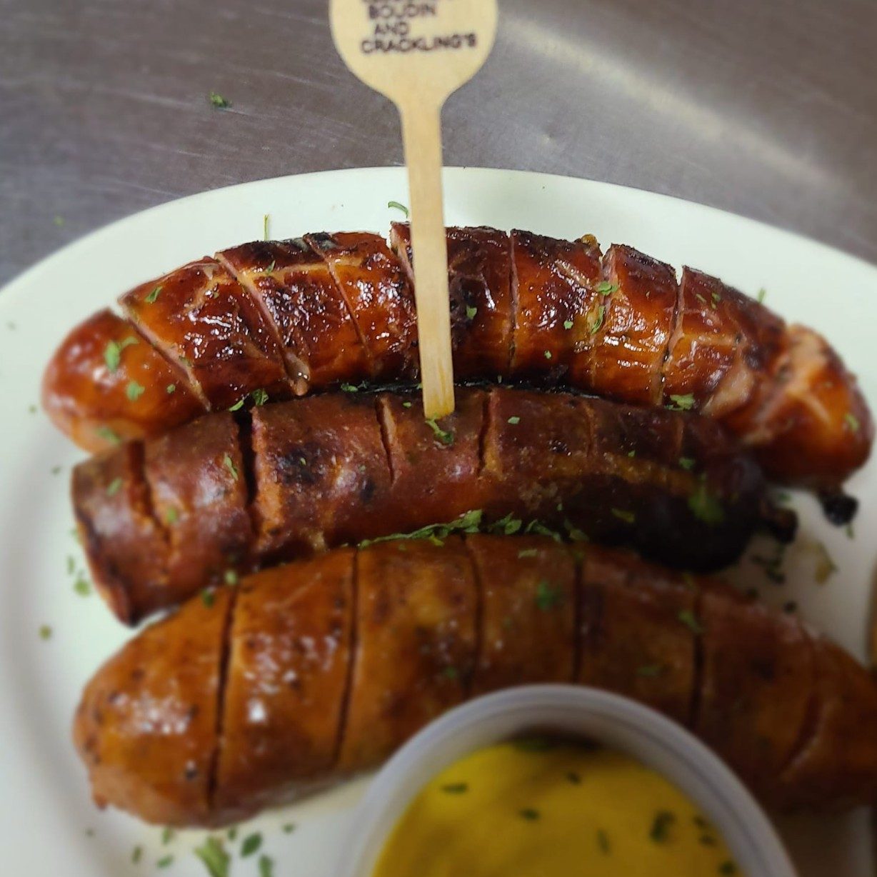 Sausage Platter.