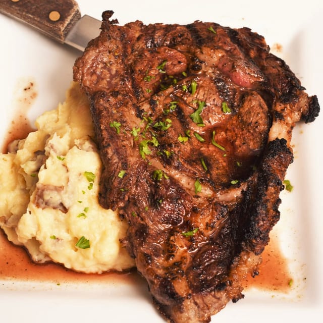 Ribeye Steak.