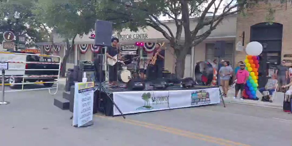 Peterson Brothers Band rocking Main Street.